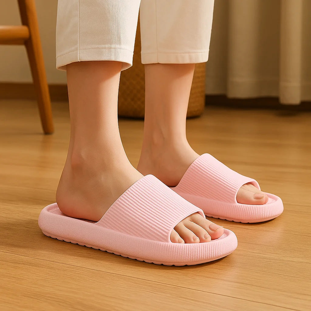 Cloud Comfort 4cm EVA Thick Sole Summer Slippers