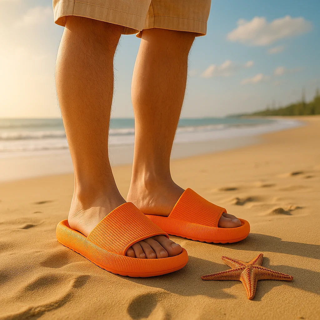 Cloud Comfort 4cm EVA Thick Sole Summer Slippers